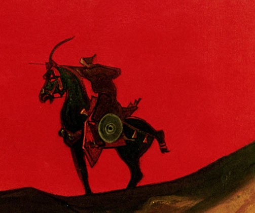 King Gesar by Nicholas Roerich