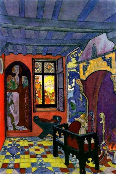 King's room by Nicholas Roerich