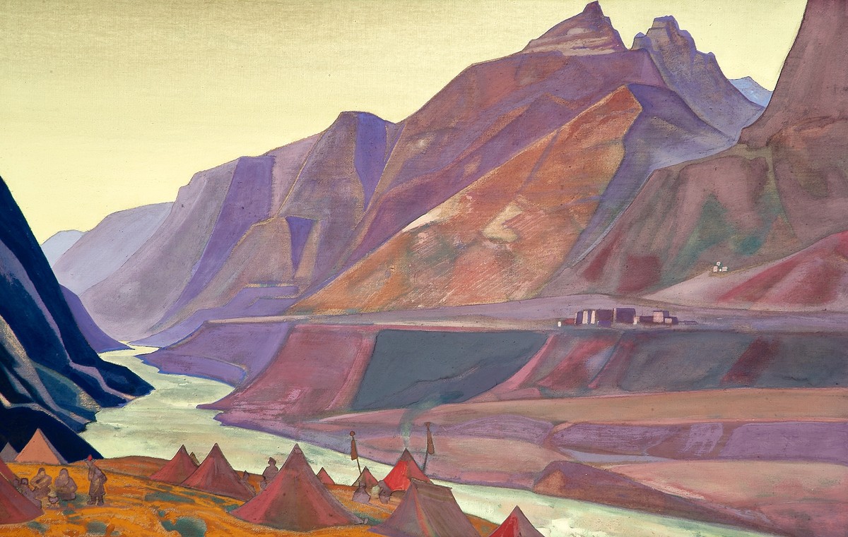 Koksar Camp by Nicholas Roerich