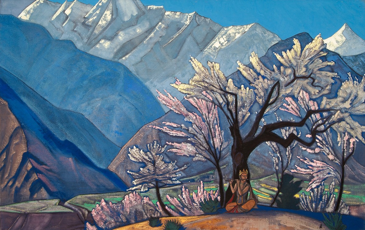 Krishna (Spring in Kulu) by Nicholas Roerich