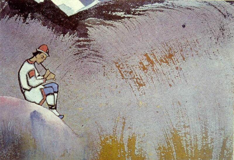 Krishna-Lel by Nicholas Roerich