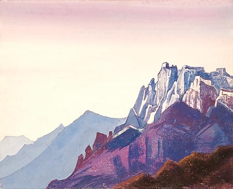 Ladakh. Himalayas. by Nicholas Roerich