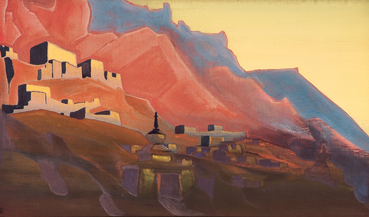 Ladakh. Sunset. by Nicholas Roerich