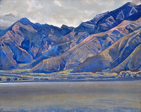 Lake Dal by Nicholas Roerich