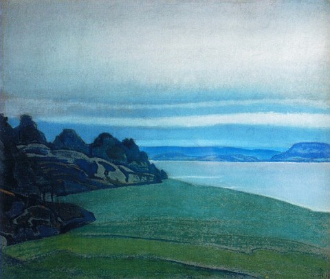 Lake Hyumpola by Nicholas Roerich