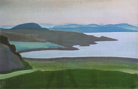 Lake Ladoga Islands by Nicholas Roerich