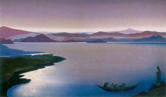 Lake of Gennesaret by Nicholas Roerich