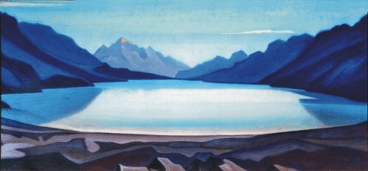 Lake Sheshnag by Nicholas Roerich
