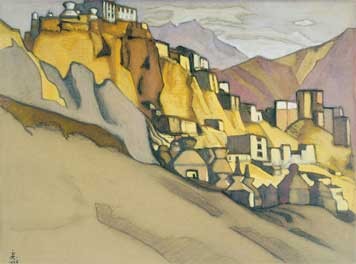Lamayuru Monastery by Nicholas Roerich