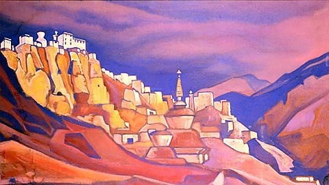 Lamayuru. Ladakh. by Nicholas Roerich