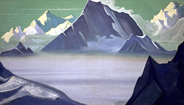 Land of snow people by Nicholas Roerich