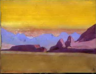 Landscape by Nicholas Roerich