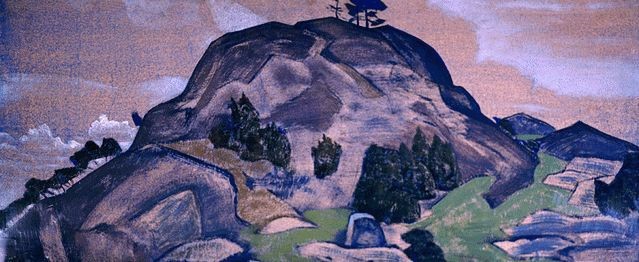 Laplandian castle by Nicholas Roerich