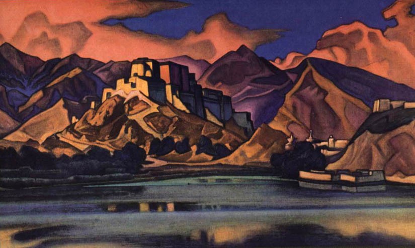 Lhasa by Nicholas Roerich