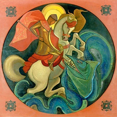 Light Conquers Darkness by Nicholas Roerich
