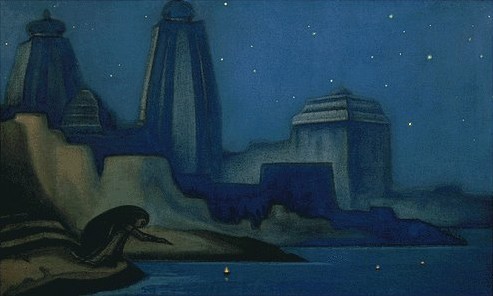 Lights on the Ganges by Nicholas Roerich