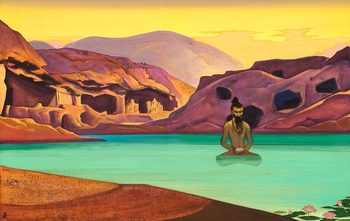 Lotus by Nicholas Roerich