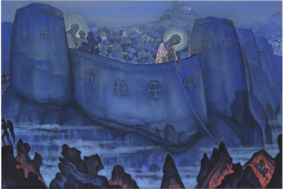 Madonna Laboris by Nicholas Roerich