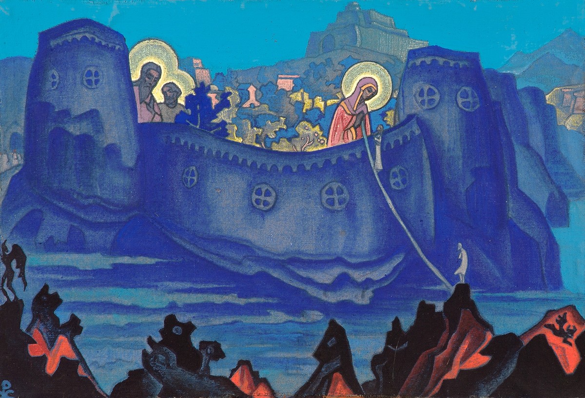 Madonna Laboris by Nicholas Roerich