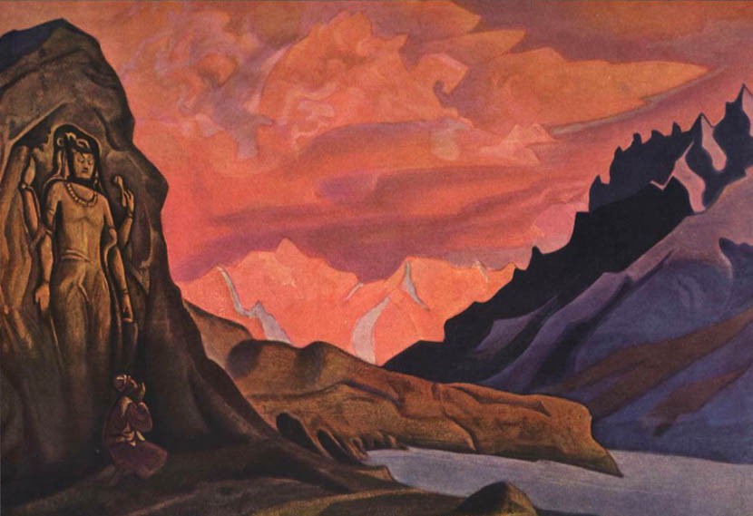 Maitreya the Conqueror by Nicholas Roerich