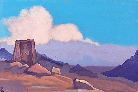 Maitreya. Tibet. by Nicholas Roerich
