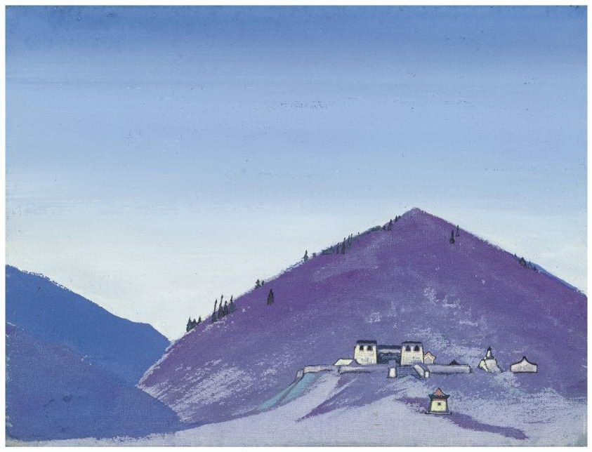 Manjusri cell, Mongolia by Nicholas Roerich