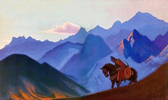 Marvelous miracle (To the feat) by Nicholas Roerich