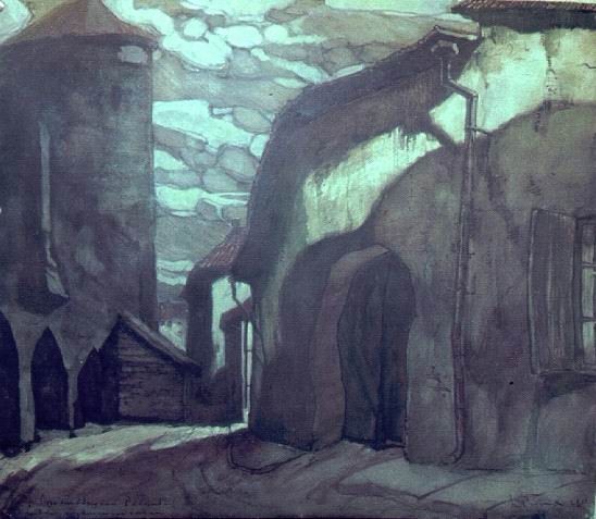 Medieval Revel by Nicholas Roerich