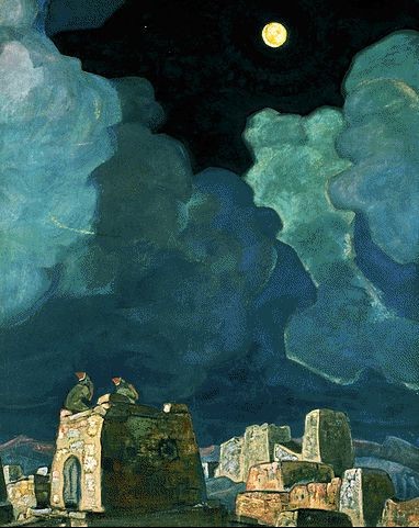 Mekheski - Moon People by Nicholas Roerich