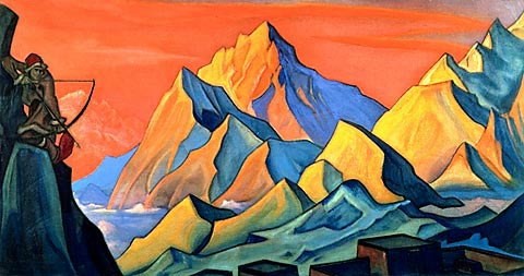 Message from Shambhala (Arrow-letter) by Nicholas Roerich