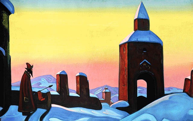 Message to Tiron by Nicholas Roerich