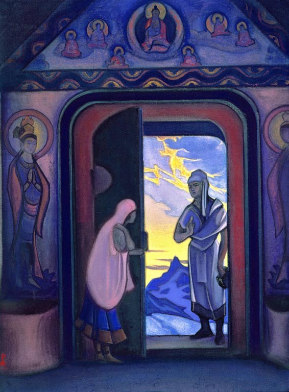 Messenger by Nicholas Roerich