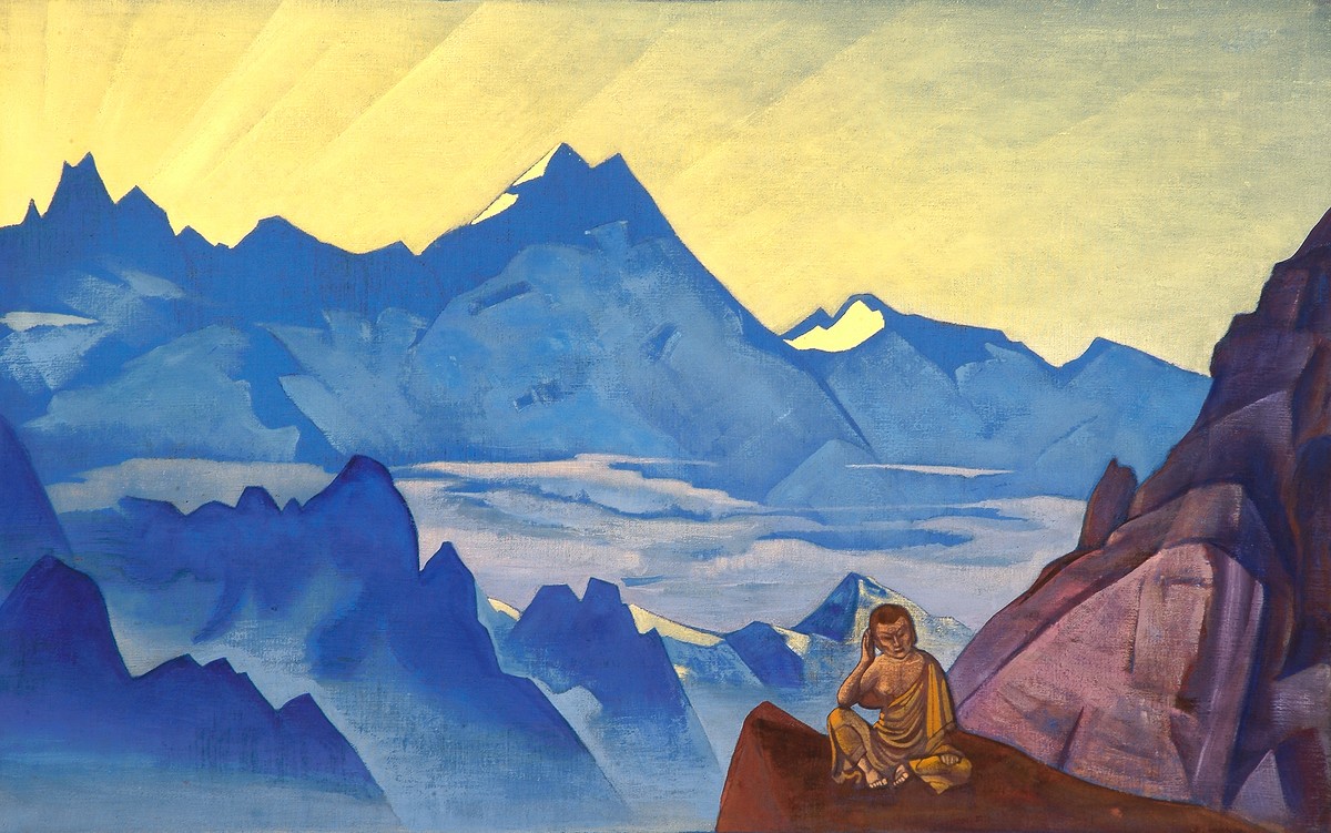 Milarepa, the One Who Harkened by Nicholas Roerich