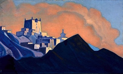 Monastery (Brahmaputra) by Nicholas Roerich
