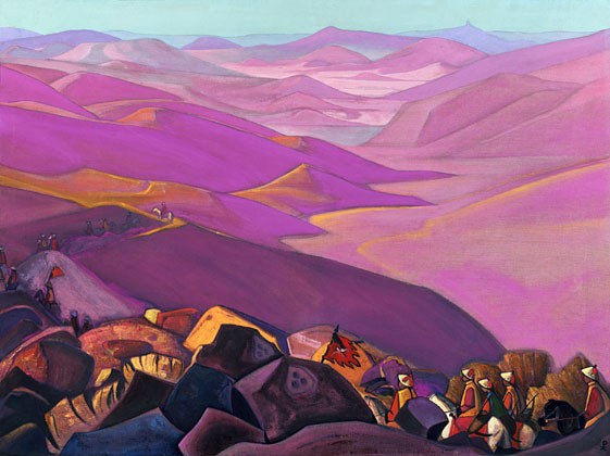 Mongolia (Campaign of Genghis Khan) by Nicholas Roerich