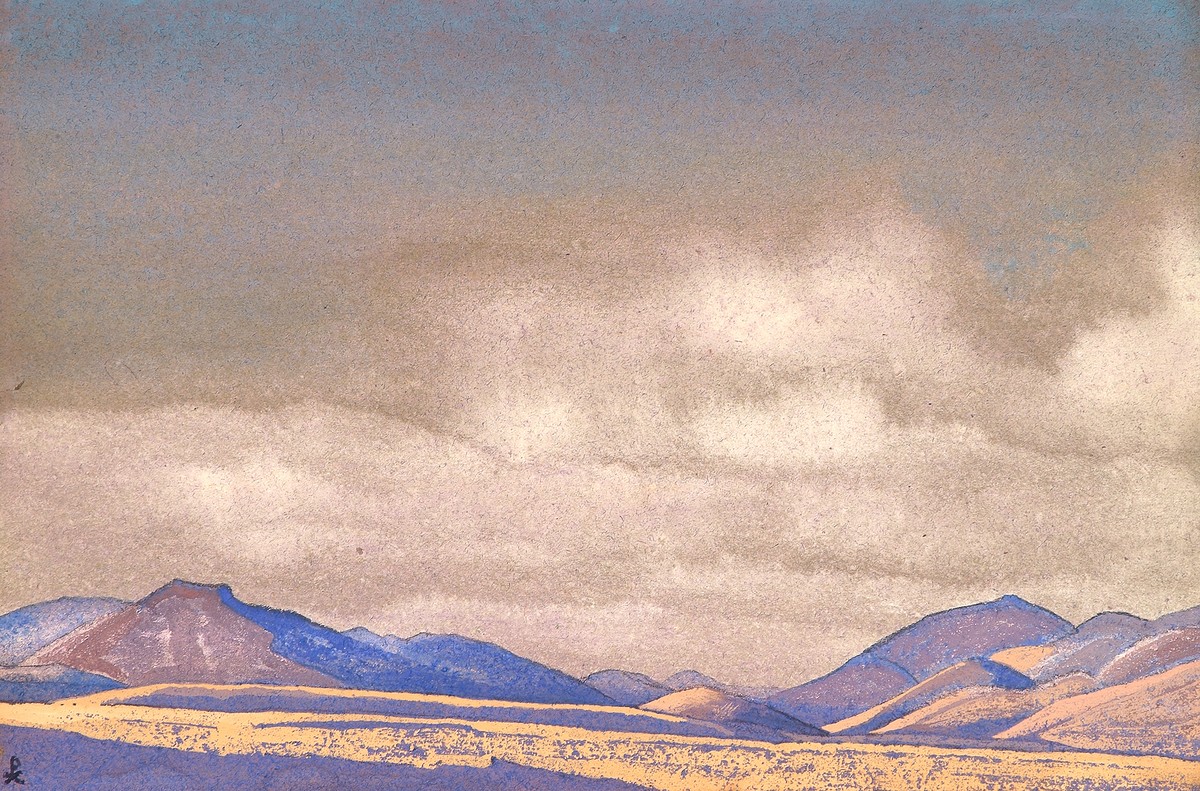 Mongolia. Chakhar hills. by Nicholas Roerich