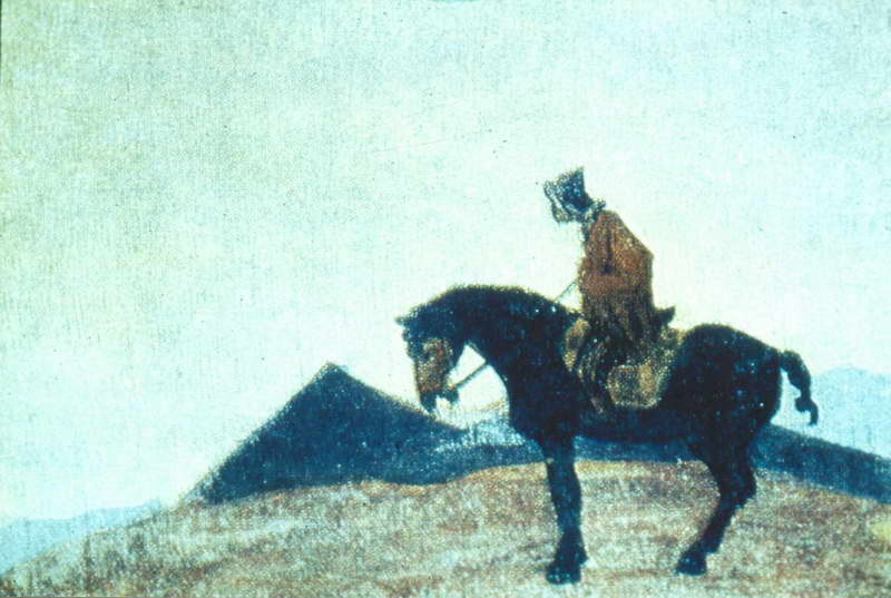 Mongolian rider by Nicholas Roerich
