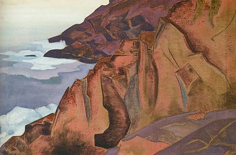 Monhegan (Creating) by Nicholas Roerich