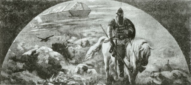 Morning of Kyiv bogatyrs by Nicholas Roerich