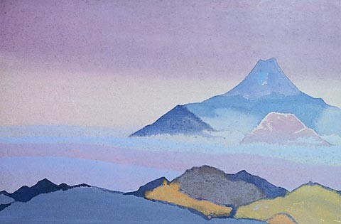 Mount Fuji by Nicholas Roerich