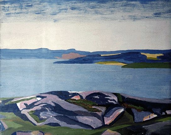 Mountain Lake by Nicholas Roerich