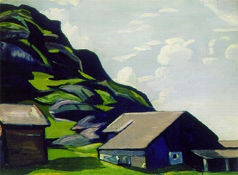 Mountain Luton by Nicholas Roerich