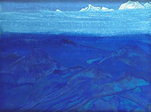 Mountains Soshing by Nicholas Roerich