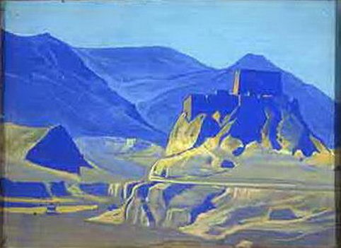 Mountany landscape by Nicholas Roerich