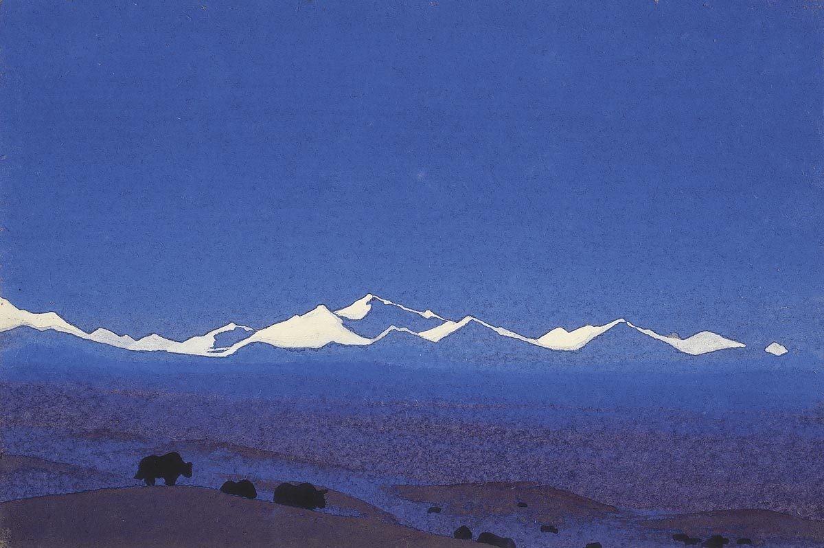 Nan Shan, Tibetan Frontier by Nicholas Roerich