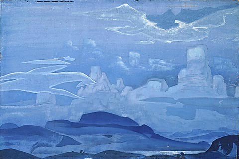 Night rider by Nicholas Roerich