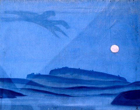 Night rider by Nicholas Roerich