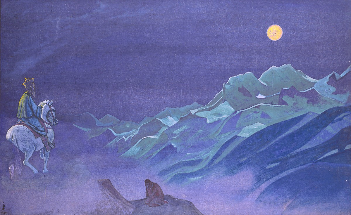 Oirot Messenger of the White Burkhant by Nicholas Roerich
