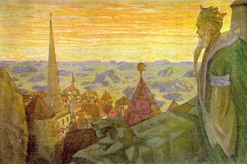 Old king by Nicholas Roerich