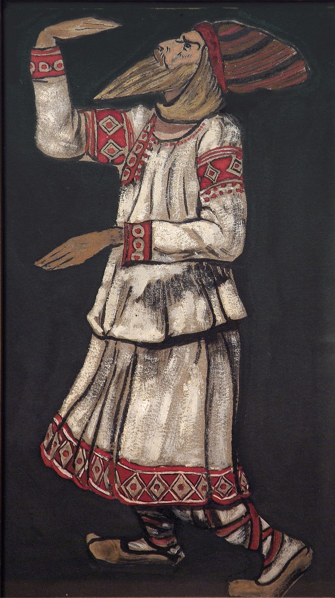 Old man by Nicholas Roerich